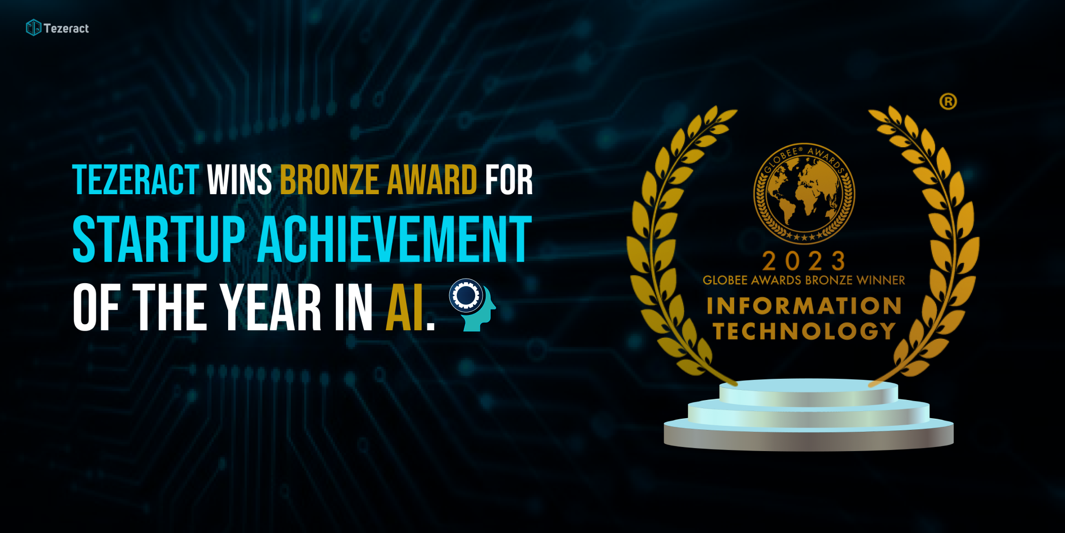 award for Startup Achievement of the Year in Artificial Intelligence