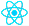 React , React Native cross-platform framework icon, React JavaScript library logo
