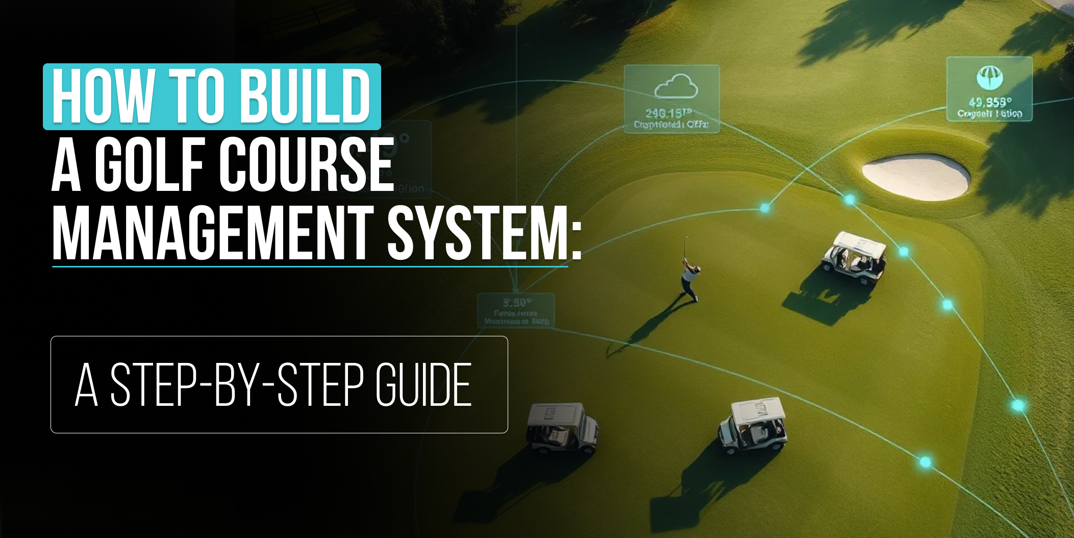 Golf course management system