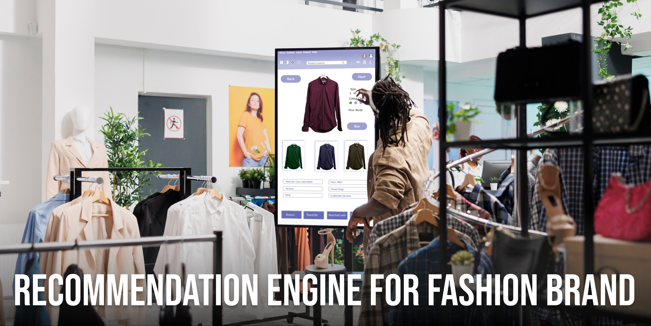 How Recommendation Engines are being Used In Fashion Industry