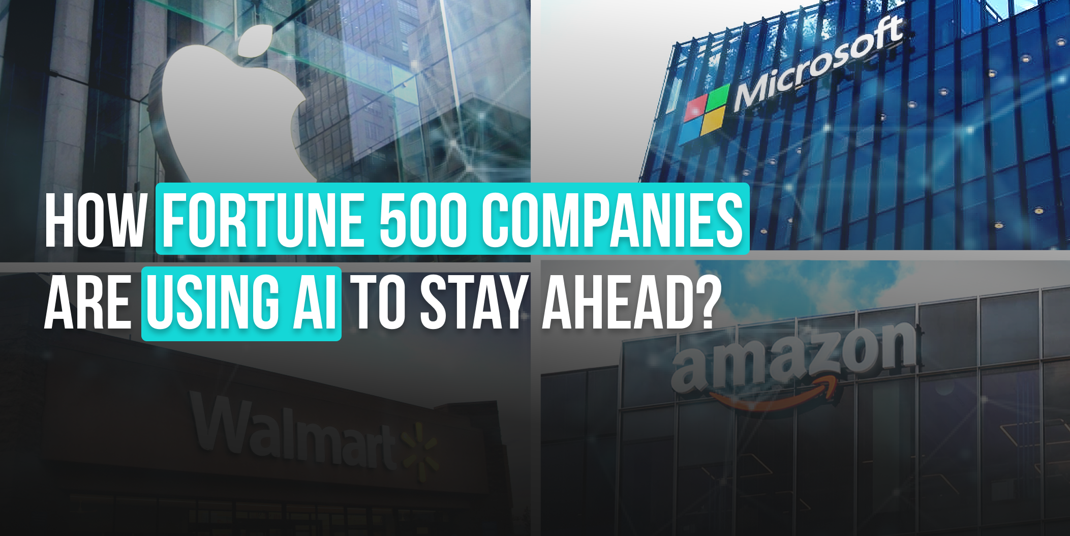 Fortune 500 using AI