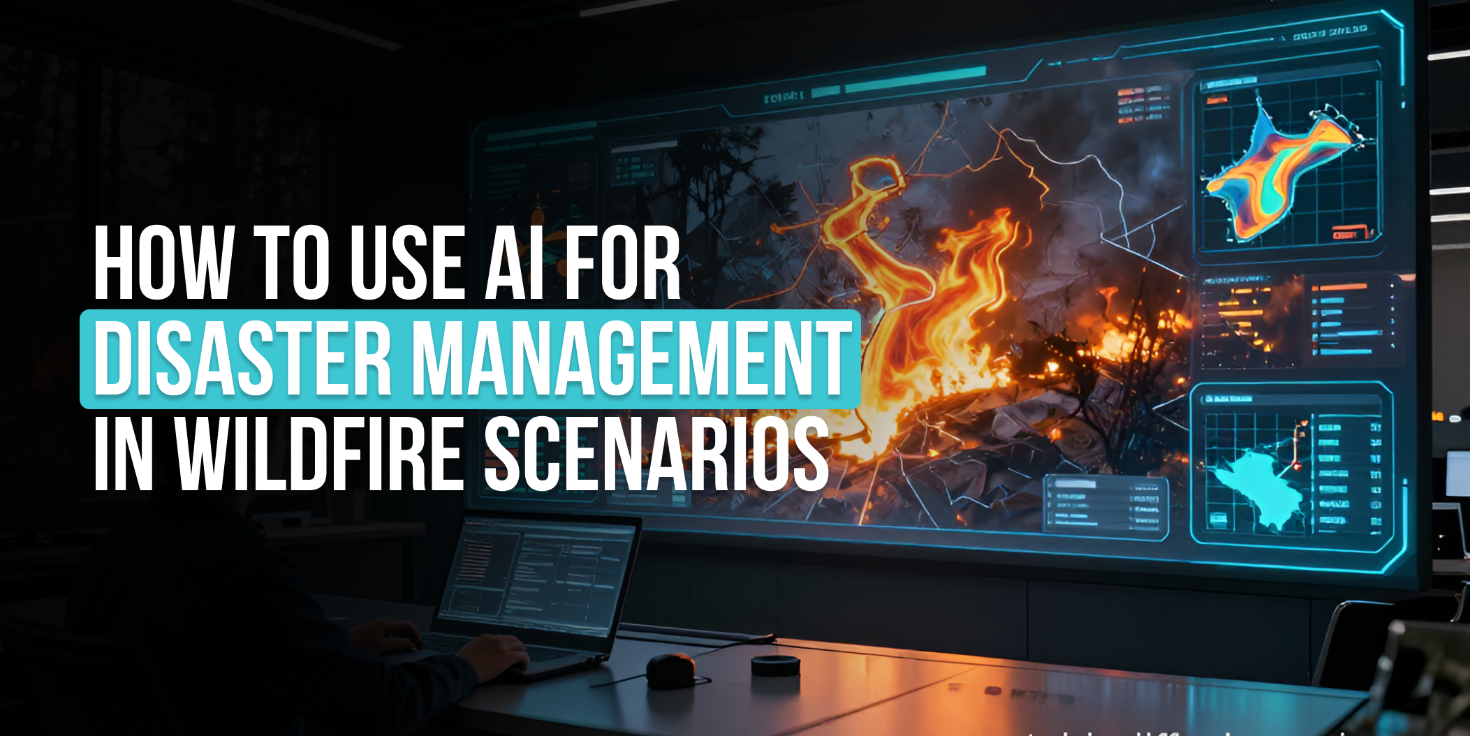 How to use AI for Disaster Management in Wildfire Scenarios