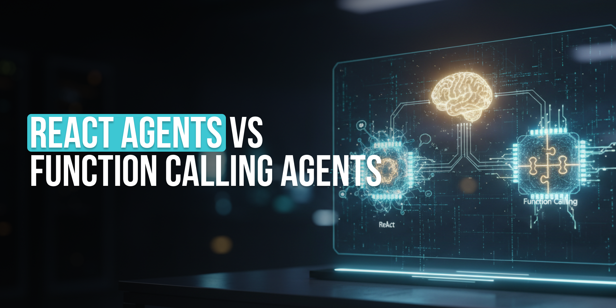 React agents vs function calling agents