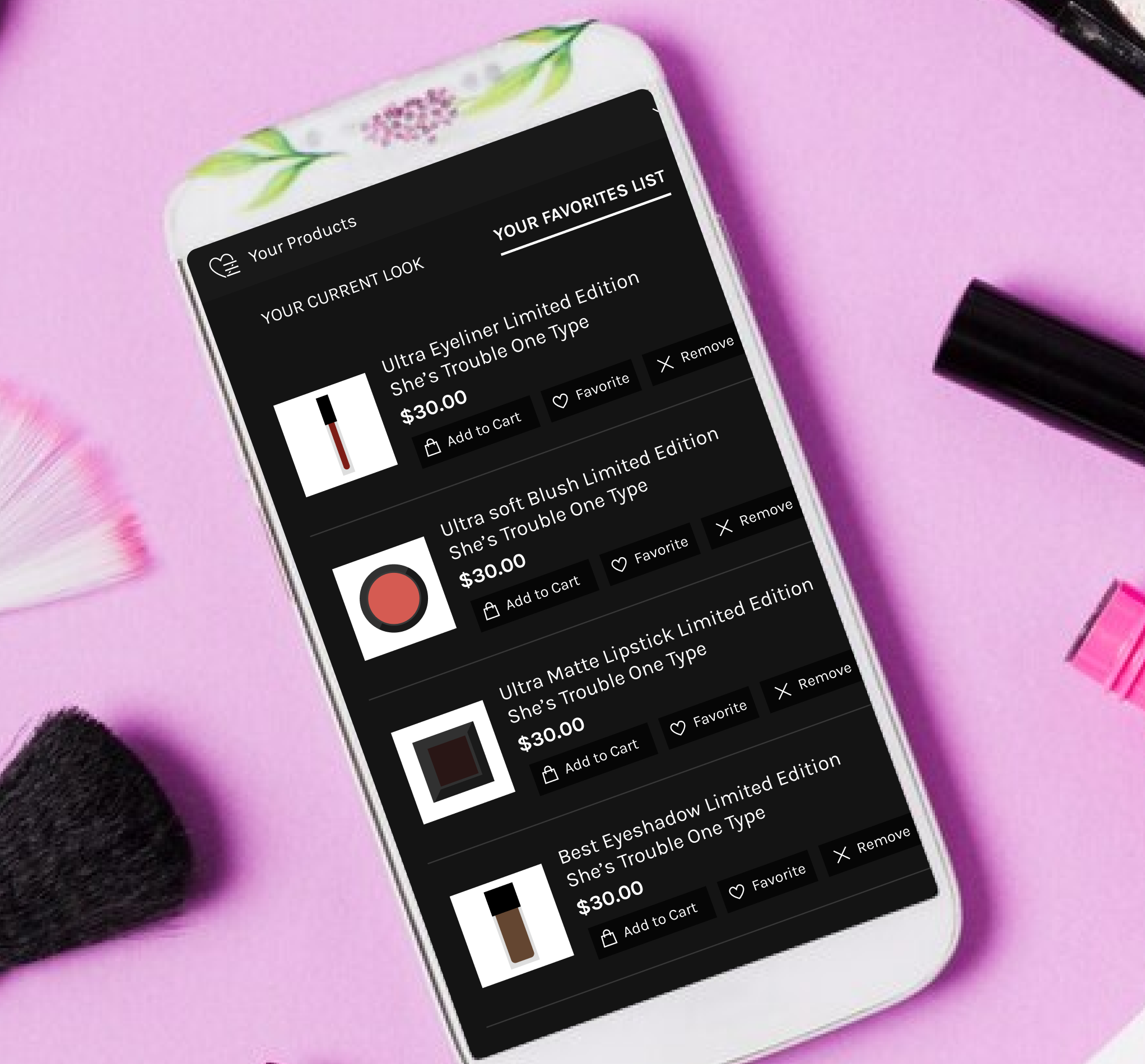 Virtual makeup try-on