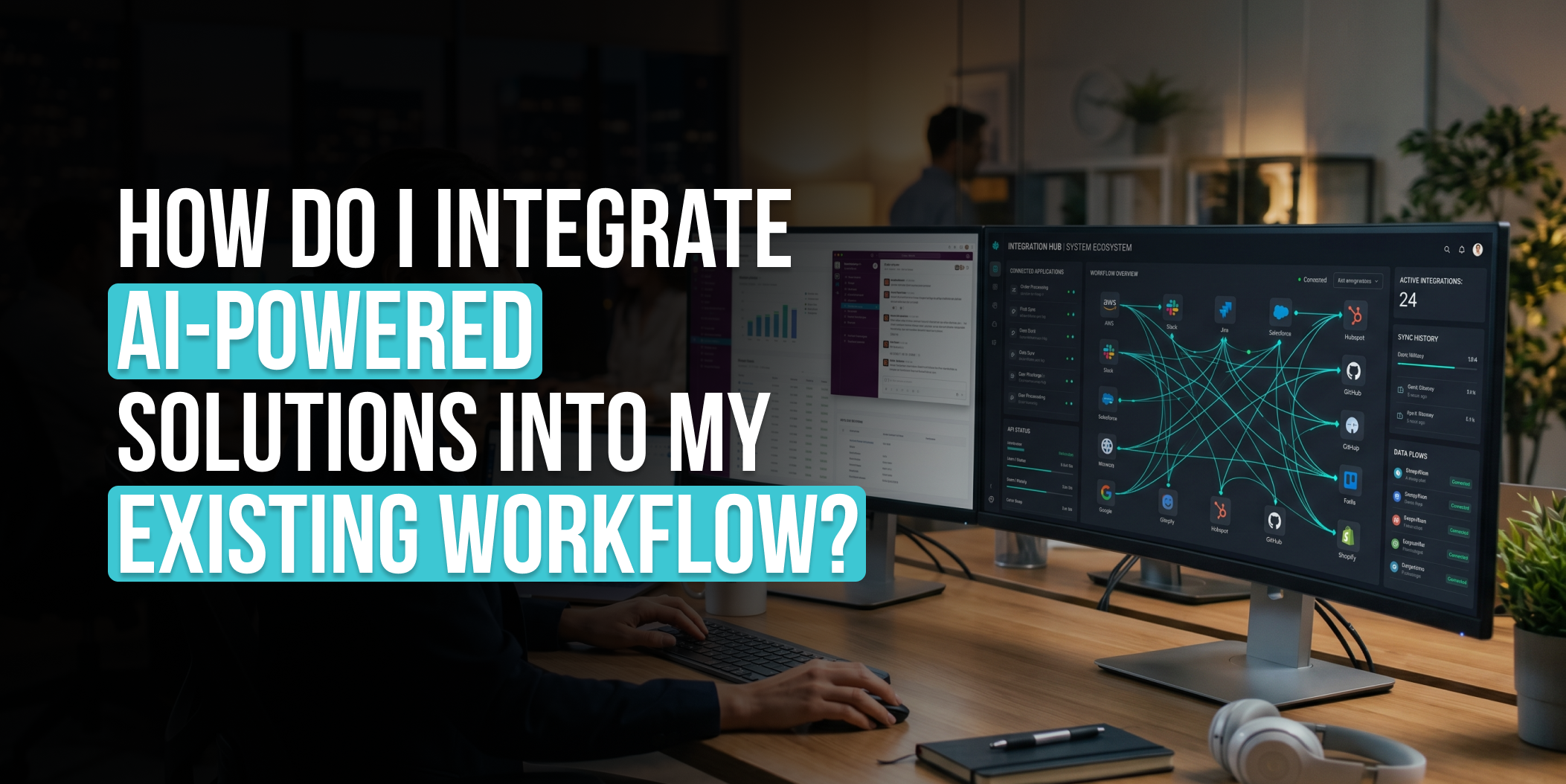 How do I integrate AI-powered solutions into my existing workflow, AI workflow integration