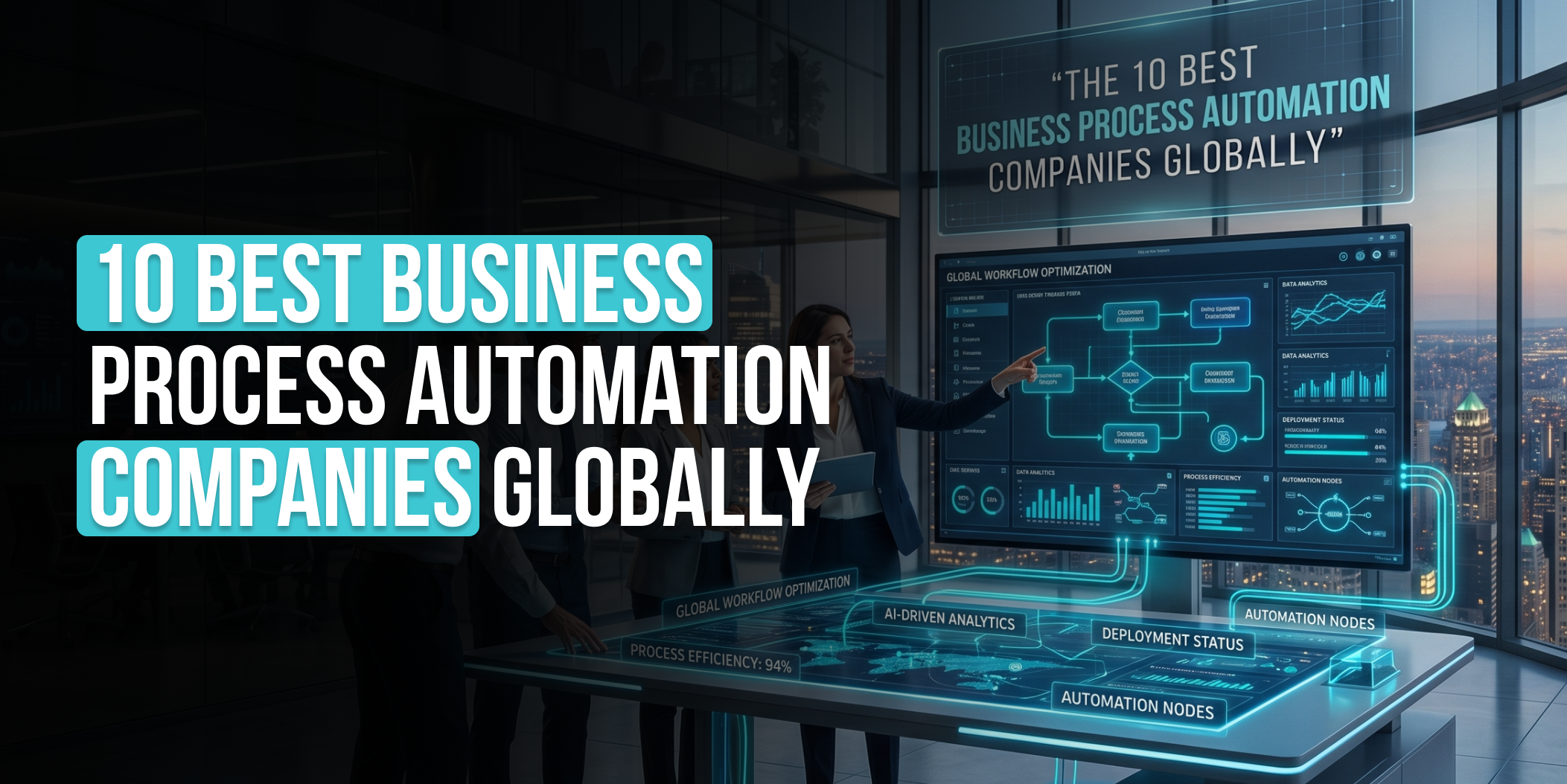 10 Best Business Process Automation Companies Globally