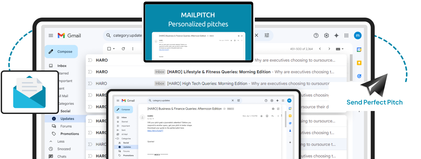 Mailpitch Tezeract