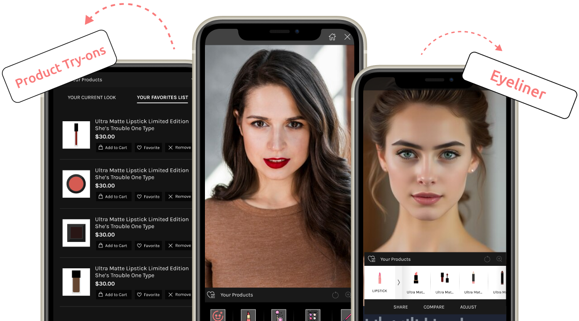 Virtualmakeup AI Tezeract