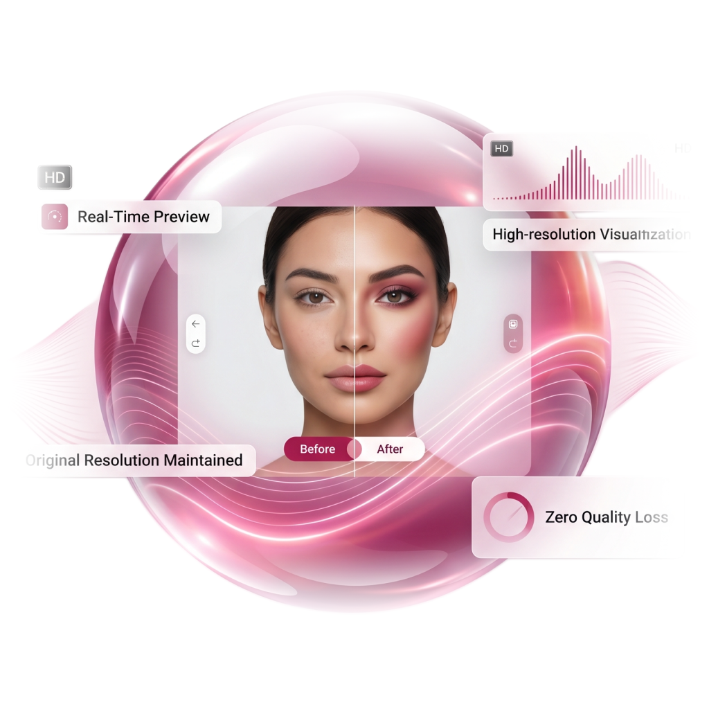 Virtualmakeup AI Tezeract
