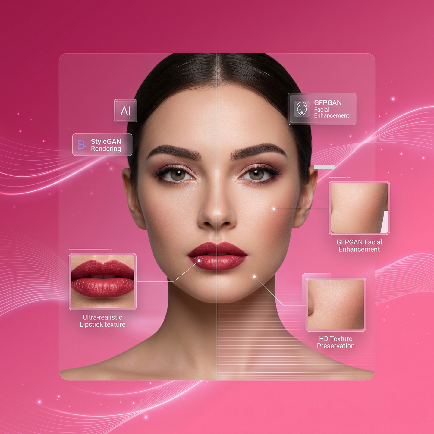 Virtualmakeup AI Tezeract