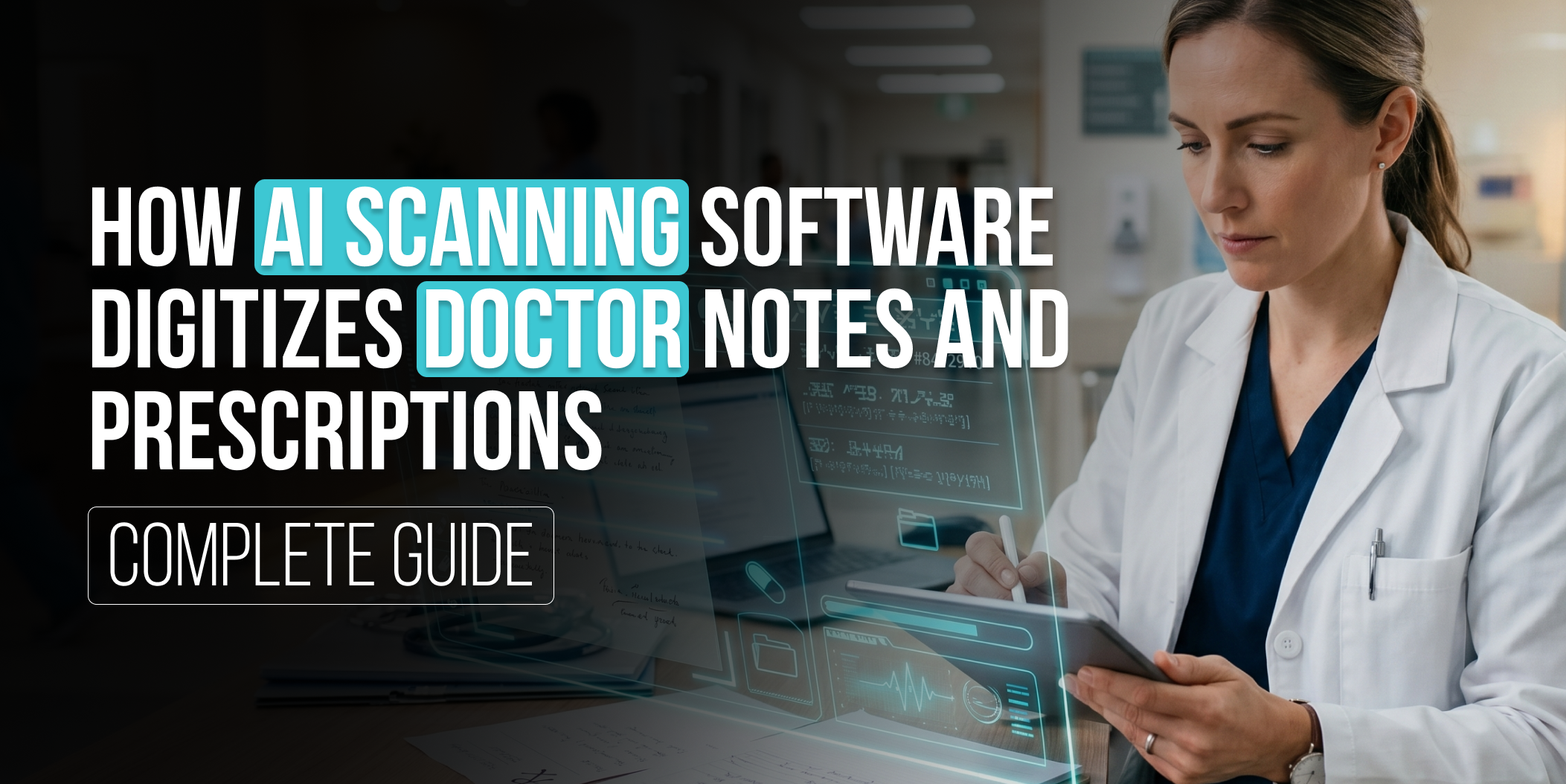 How AI Scanning Software Digitizes Doctor Notes and Prescriptions (Complete Guide)