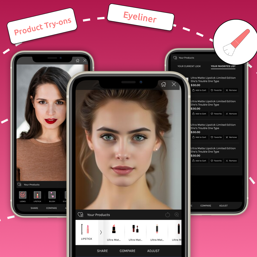 Virtualmakeup AI Tezeract