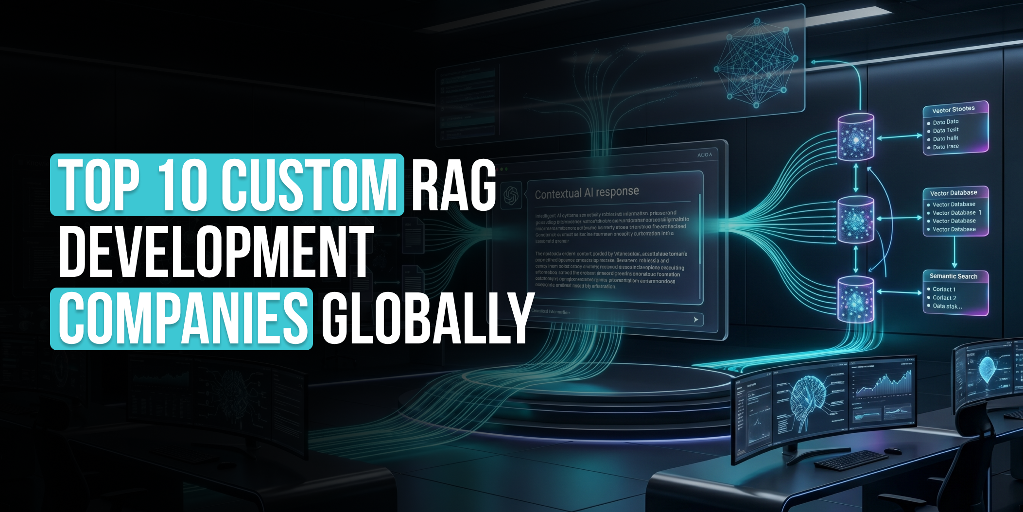 Top 10 Custom RAG Development Companies Globally