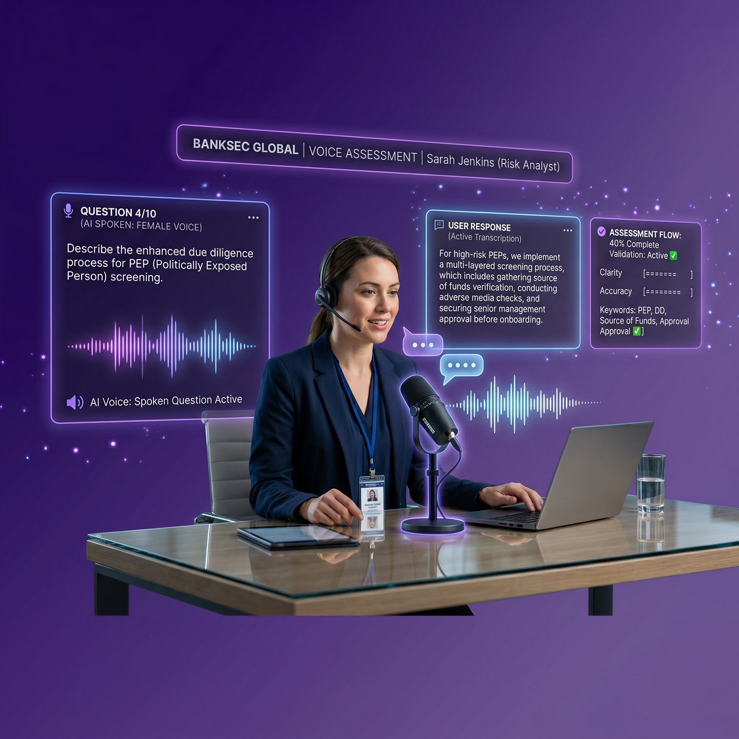Voice-Driven Assessment Interface Cyberforce-1