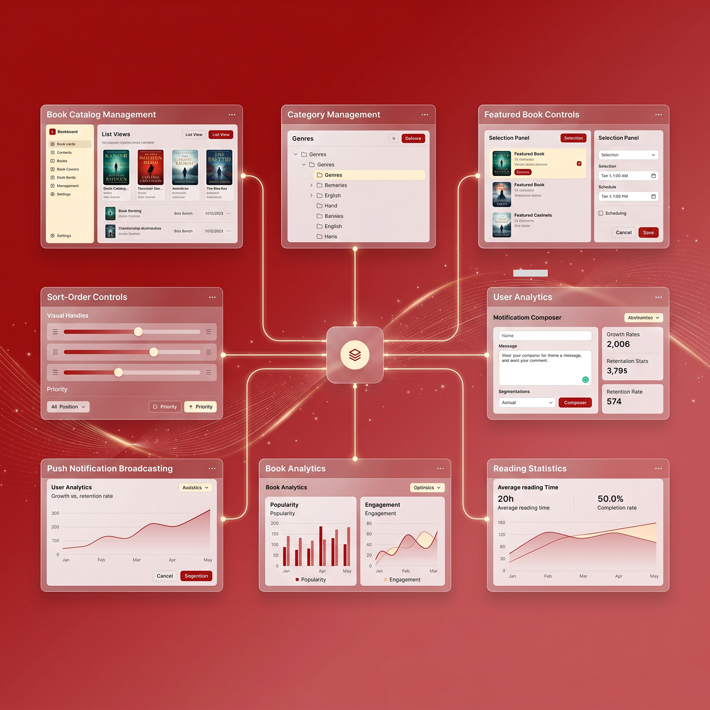 Adeeb Online - AI-powered Digital Library