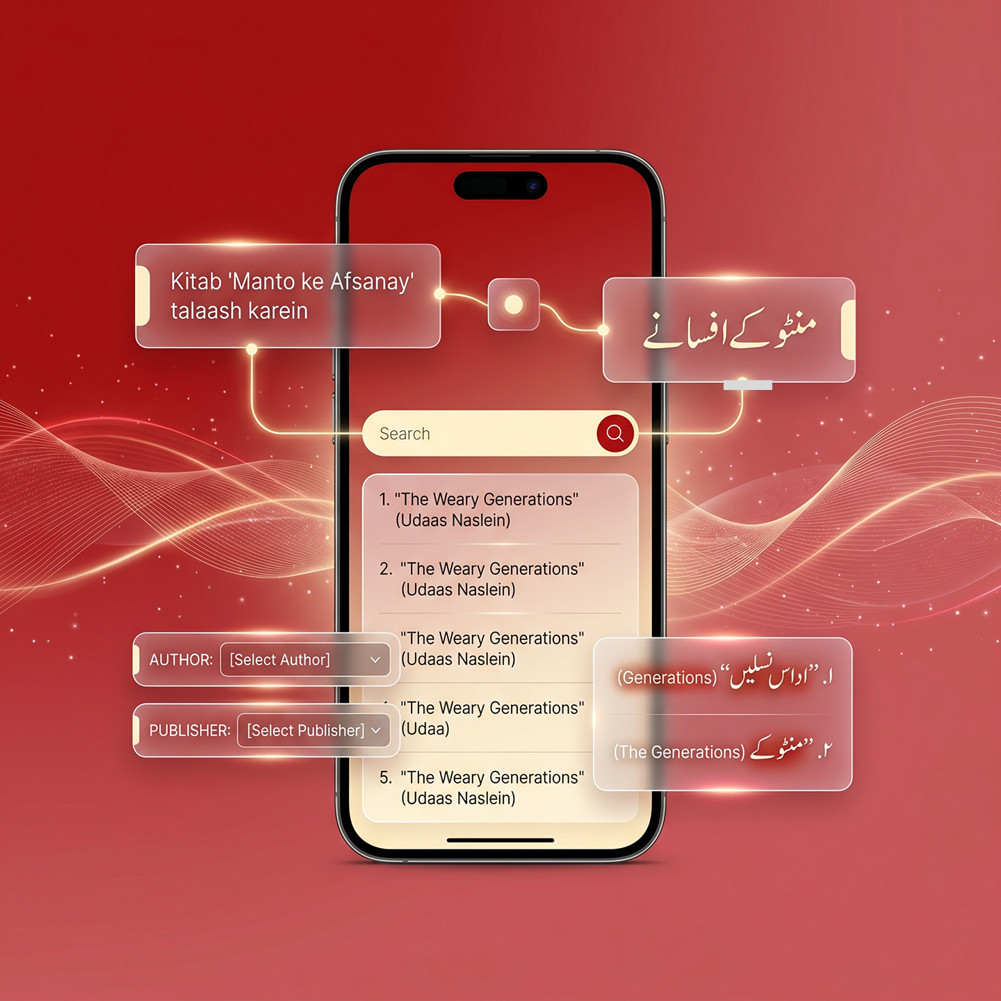 Adeeb Online - AI-powered Digital Library