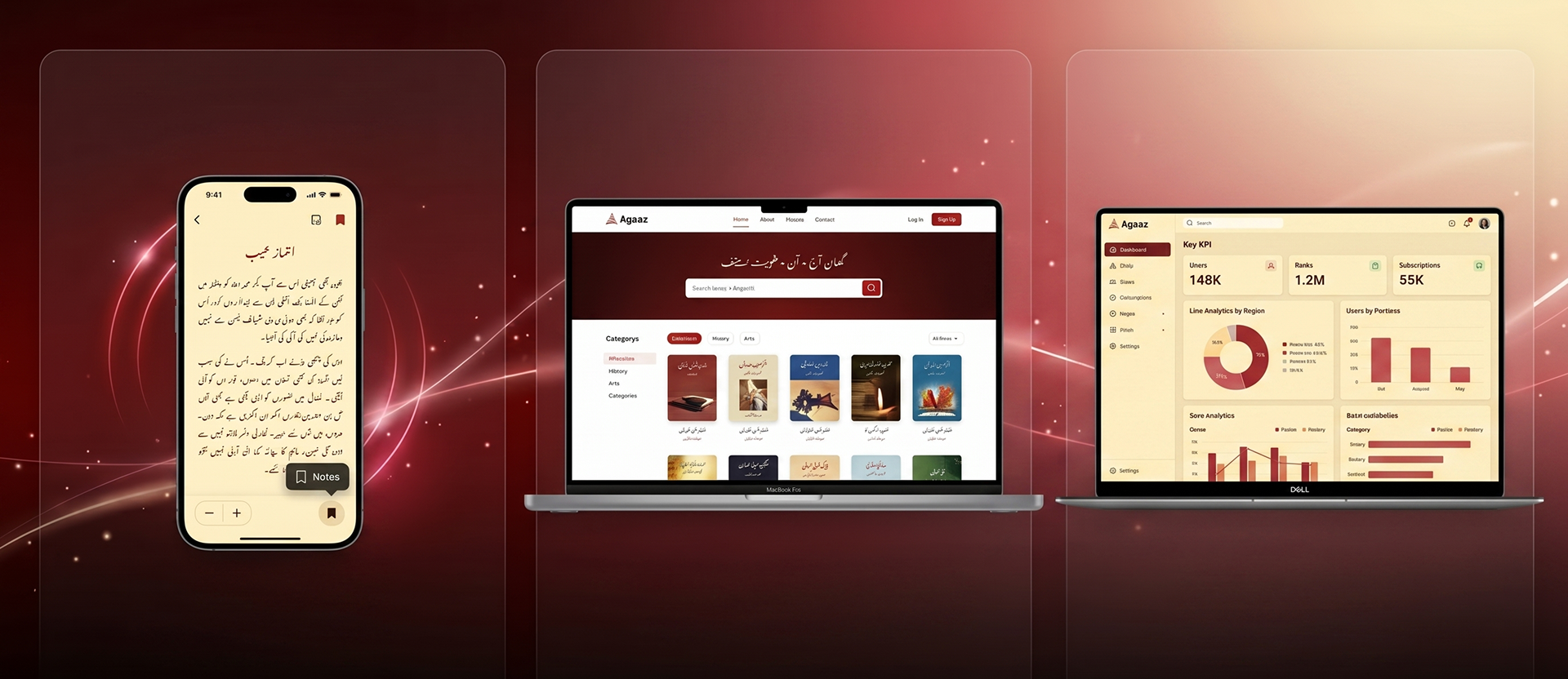 Adeeb Online - AI-powered Digital Library