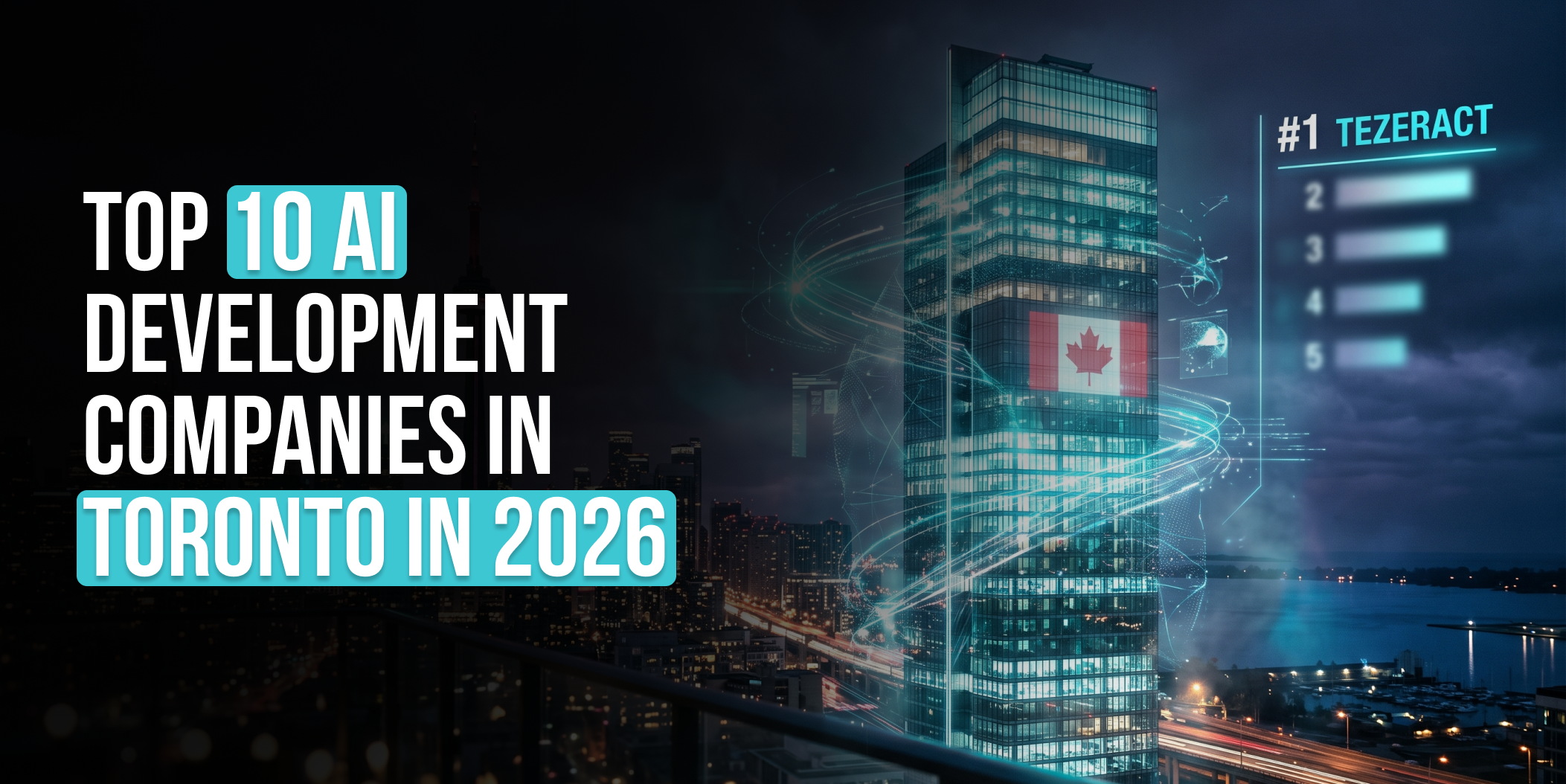Top 10 Best AI Development Companies in Toronto in 2027
