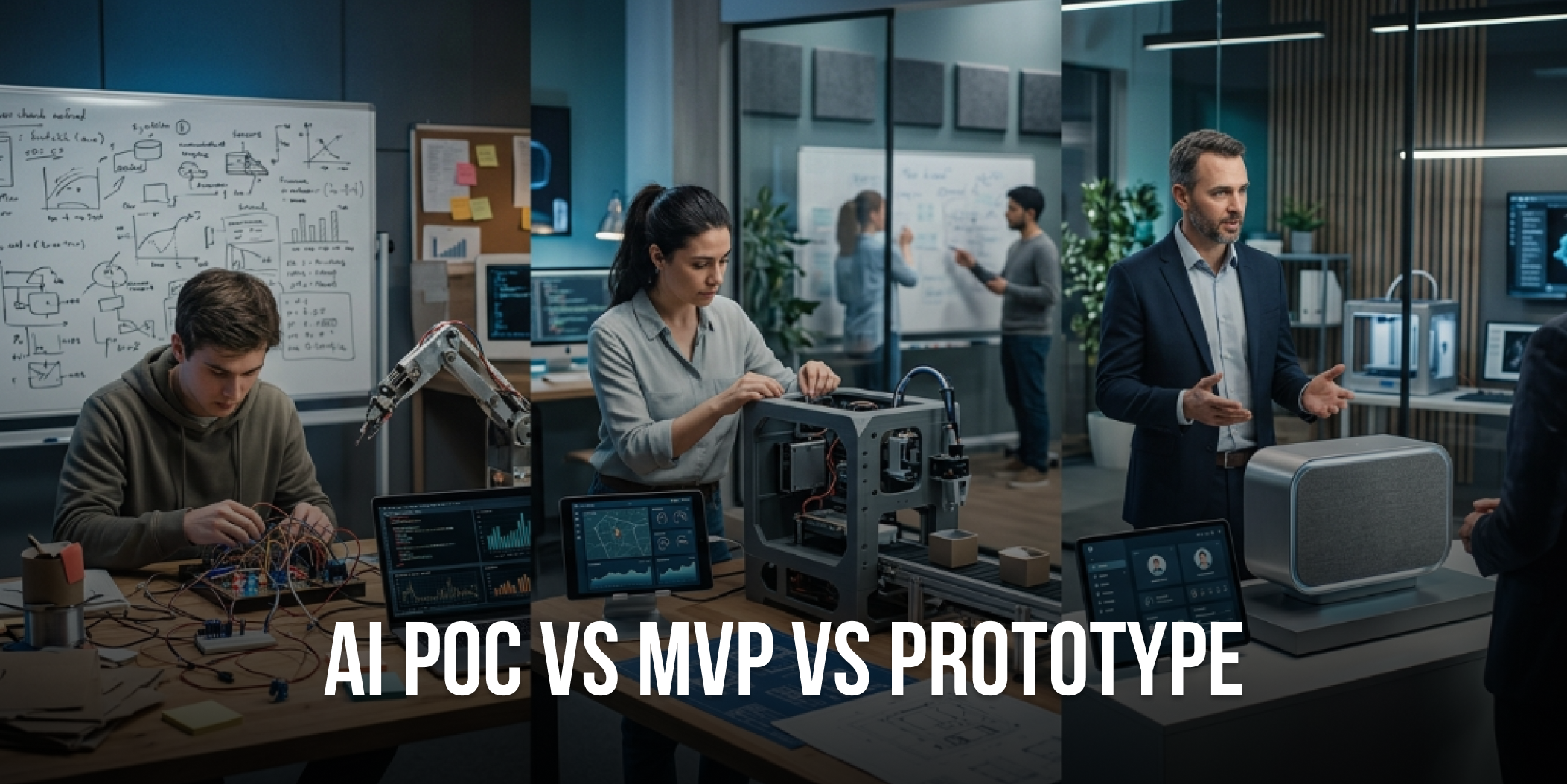 AI PoC vs MVP vs Prototype_ Key Differences & How to Choose