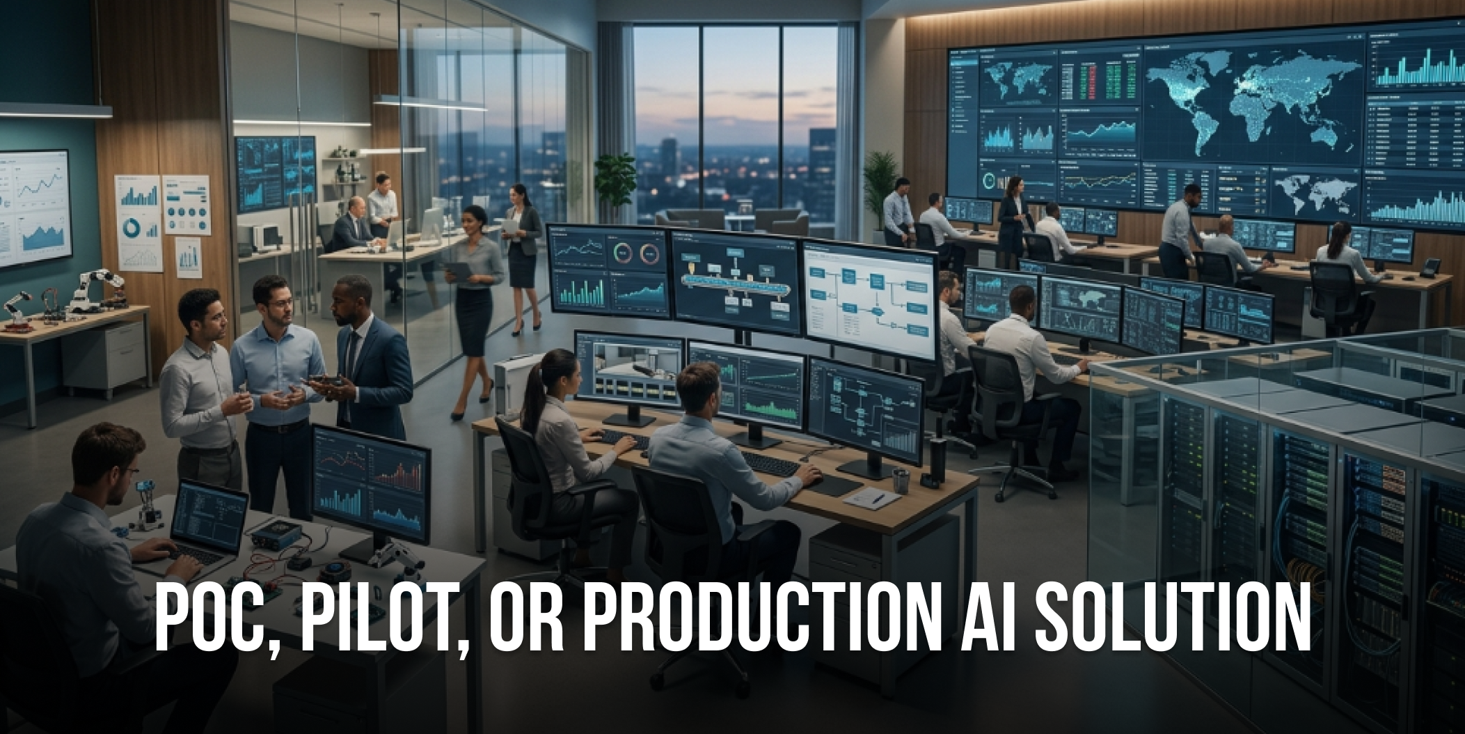 PoC, pilot, or production AI solution_ What is the difference