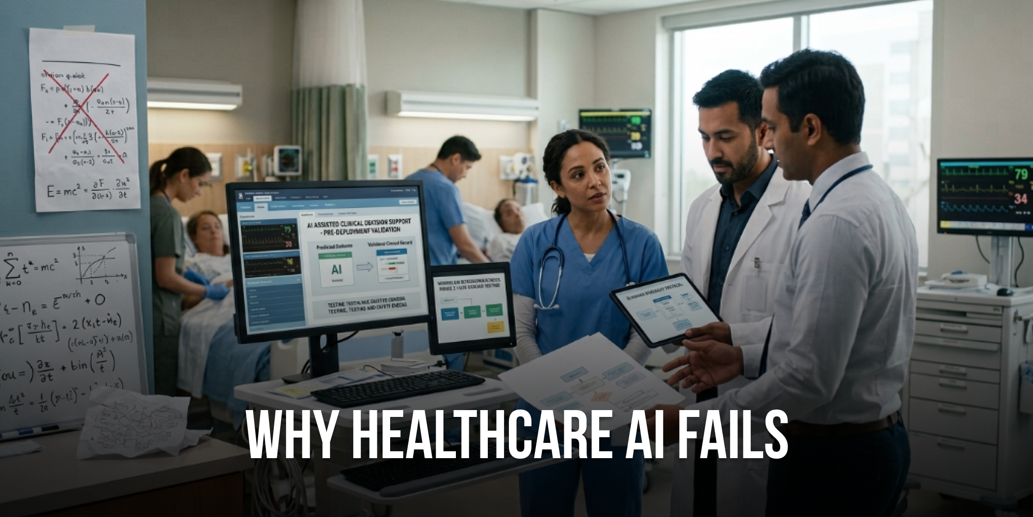 Why Healthcare AI Fails and How to Prepare AI for Real Clinical Use