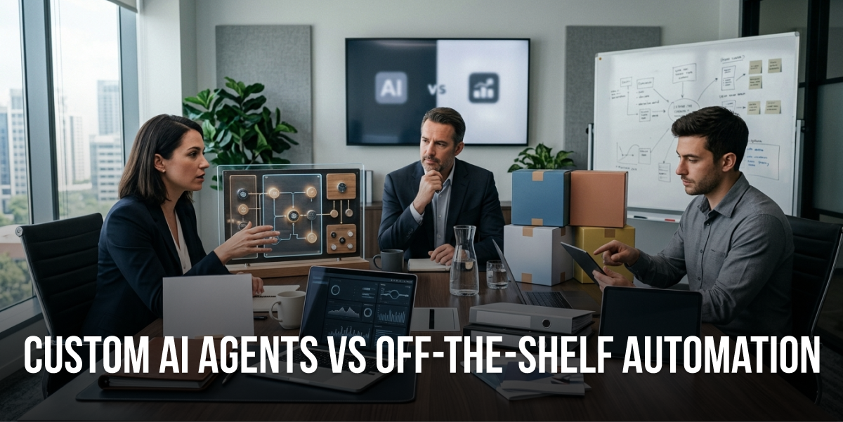Custom AI Agents vs Off-the-Shelf Automation Tools_ A Decision Guide
