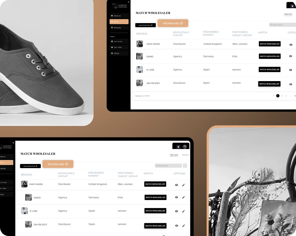 FN-AD Match fashion brand matchmaking platform using AI