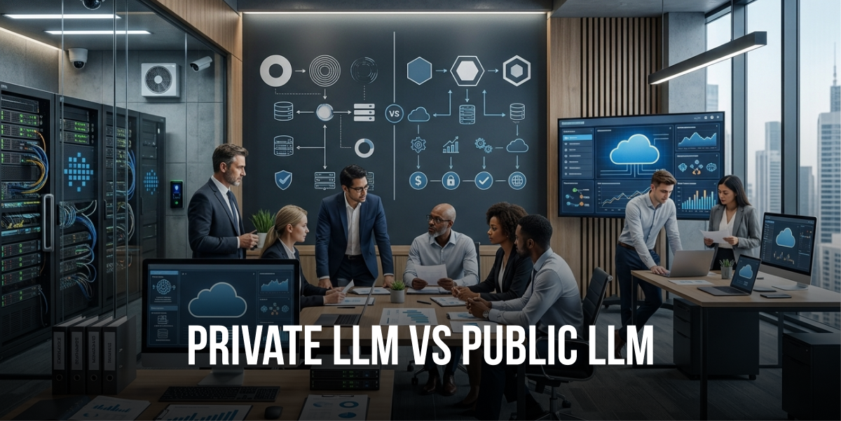Private LLM vs Public LLM_ Enterprises AI Adoption Guide